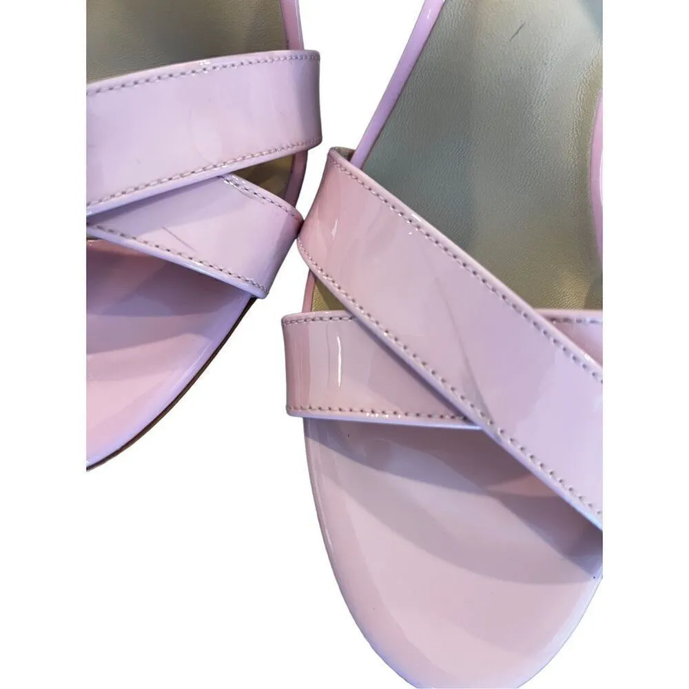 Antonio Melani patent Barbie Pink color Pumps Heels size 7 - Image 10