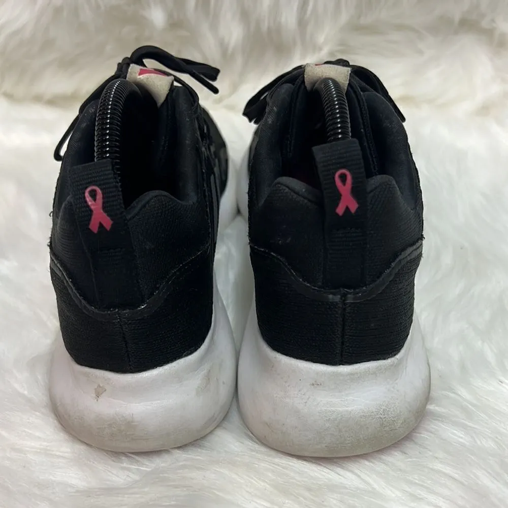 Adidas Edgebounce Black Silver Metallic Size 10.5 A19 - Image 6