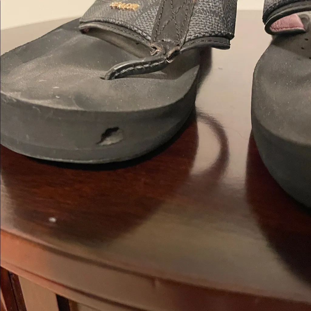 Coach Black Women's Flip Flops - Image 3