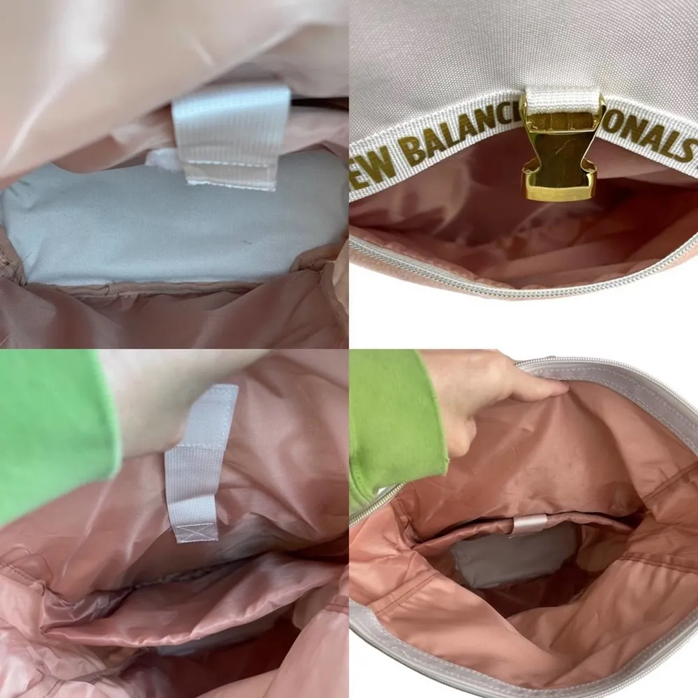 2020 NBNI New Balance Nationals Indoor Championship Backpack Bag Pink Gold White - Image 12