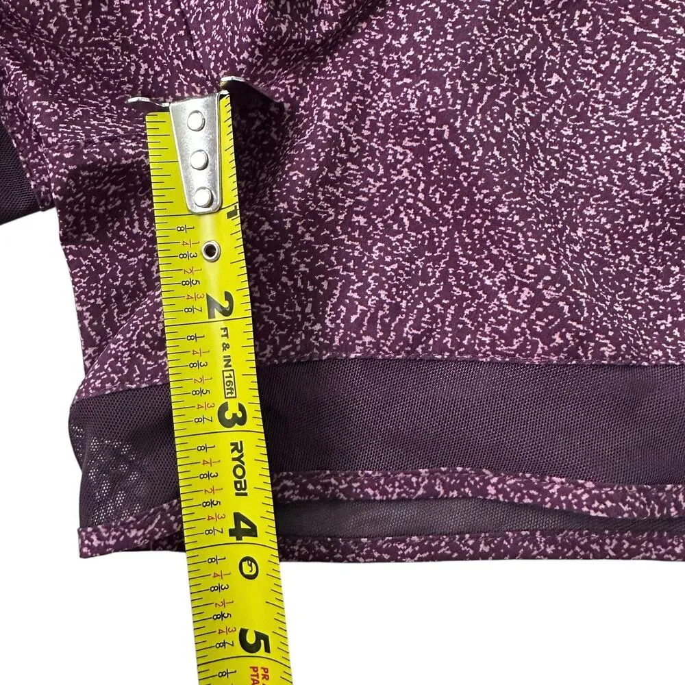 Athleta Purple Athletic Breathable Racer Run Shorts Women Size Small | 57-56 - Image 6