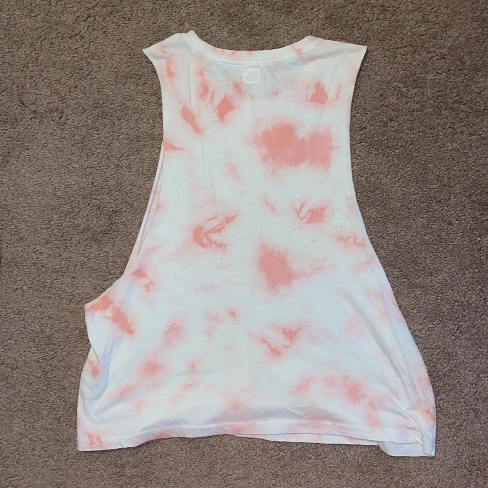 Pink Tye Dye Muscle Tee - Image 2