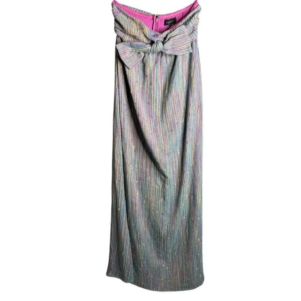 Majorelle Vienna Maxi Dress Rainbow Stripe Size XS NWT - Image 5