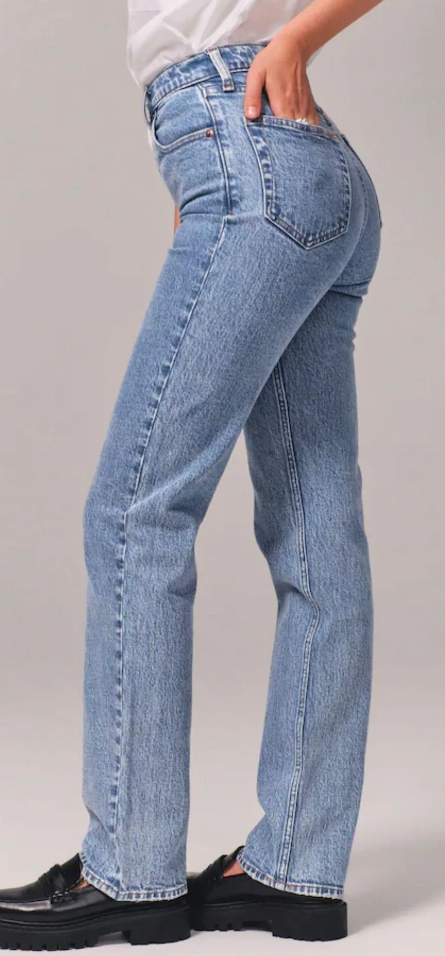 Abercrombie & Fitch Straight Leg Jeans - Image 2