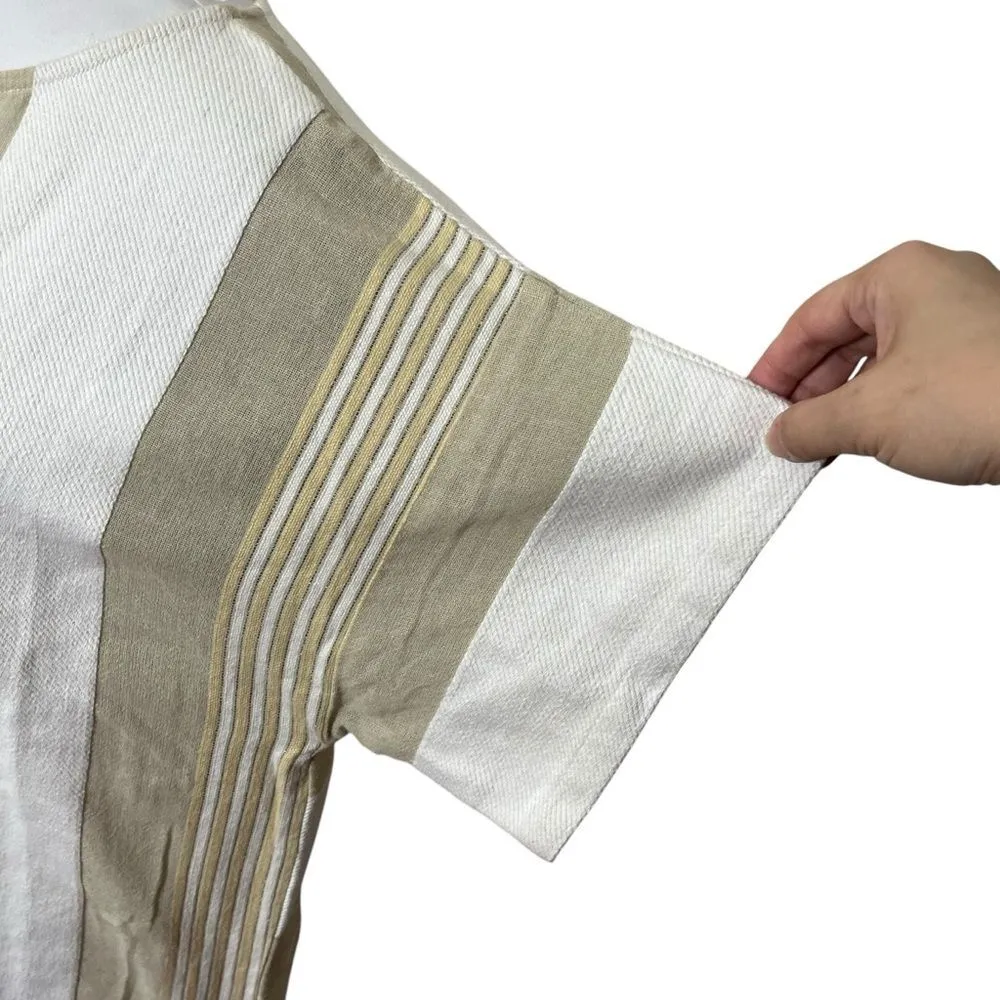 Ace & Jig Clarke Tunic Dress Women’s Size Small Solstice Stripe Cotton Mini - Image 8