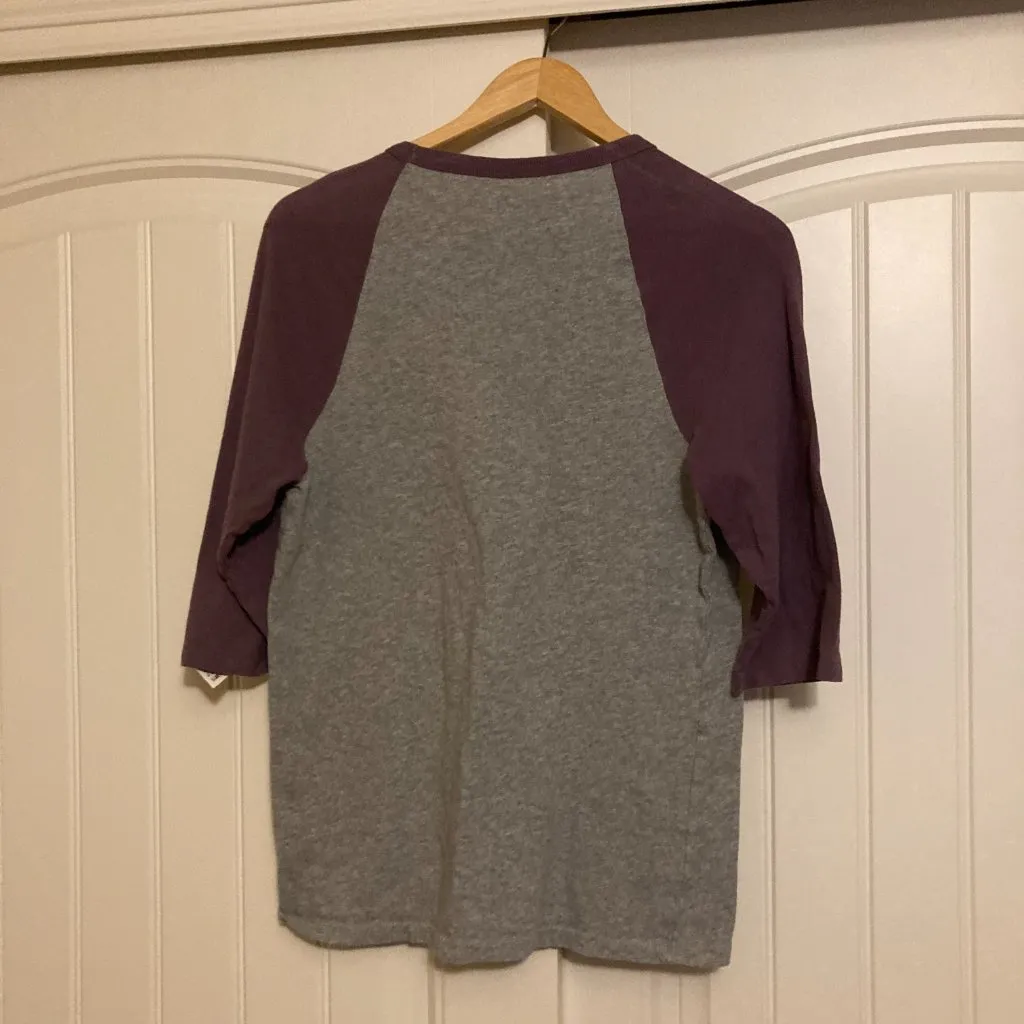 Los Angeles Lakers Junk Food Shirt Small Purple and Gray Vintage Feel NBA - Image 3