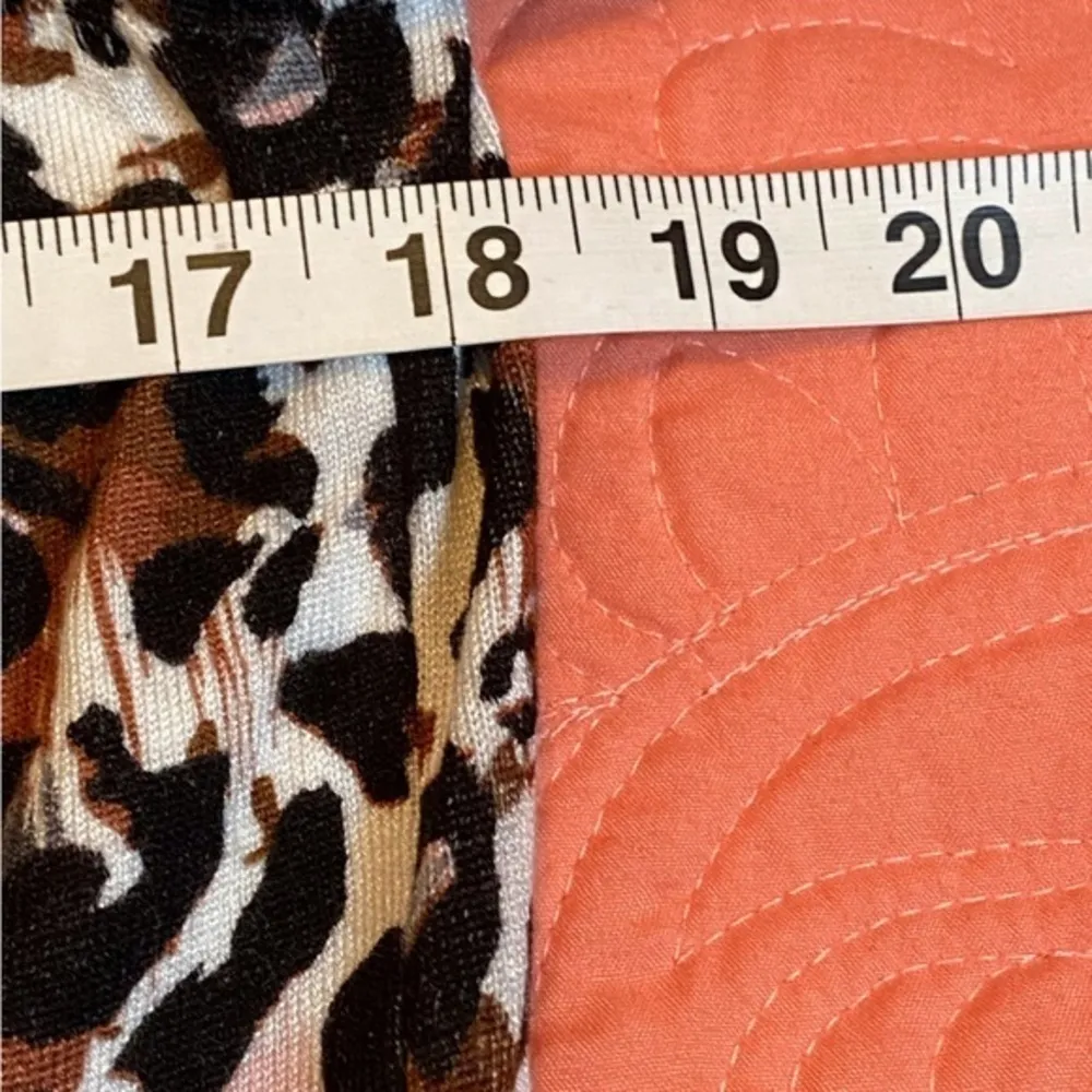 Women’s Cool Tones Animal Print Open Cardigan by Red Size XL - Image 7