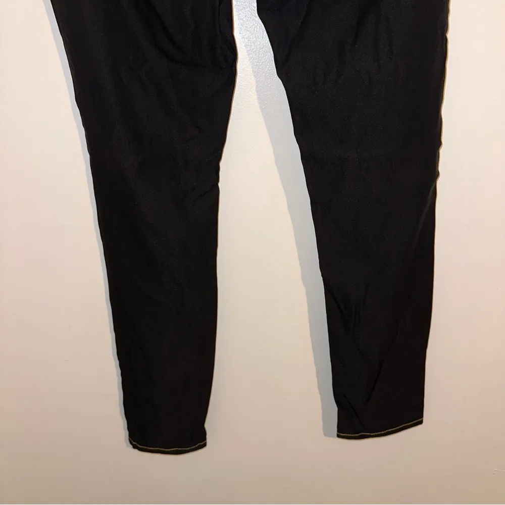 South Pole Vintage Super Stretch black Pants tan stitching size Large - Image 3