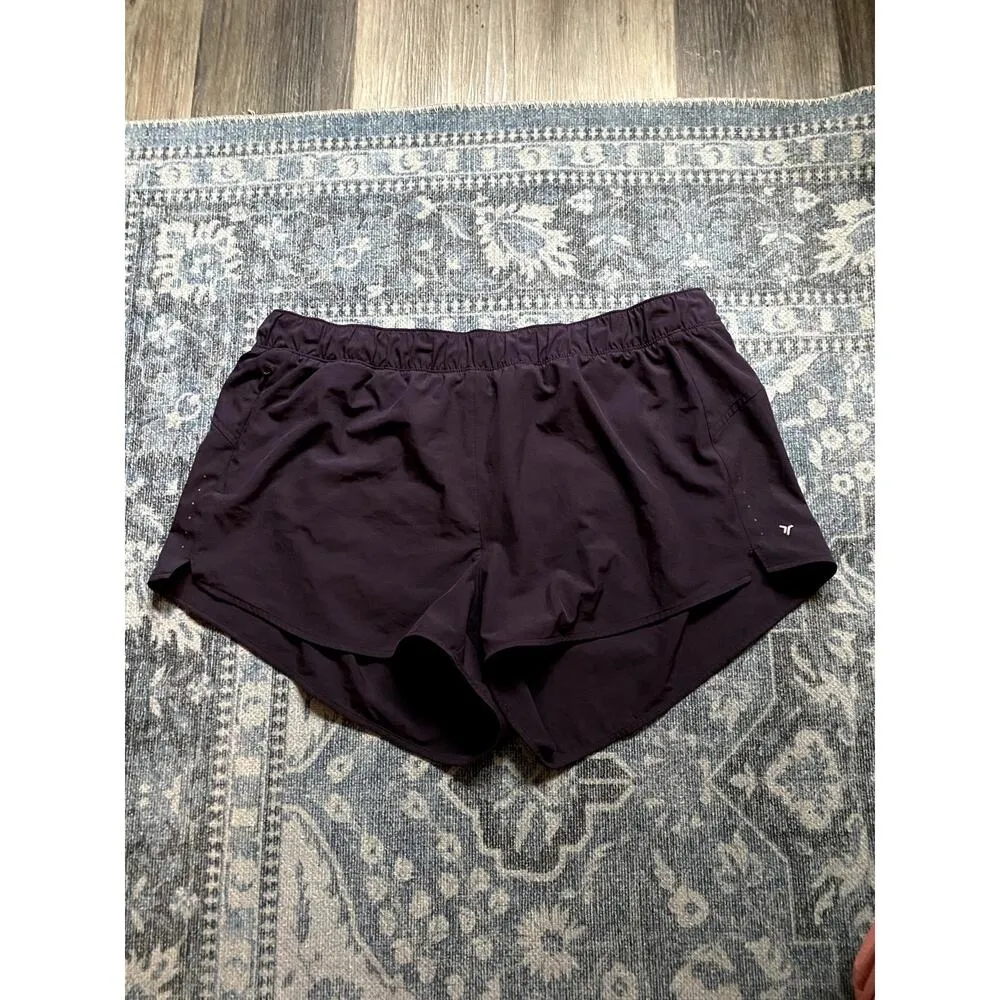 Old Navy Quick Dry Purple Athletic Shorts XL Lounge Active Clean Girl Normcore - Image 2