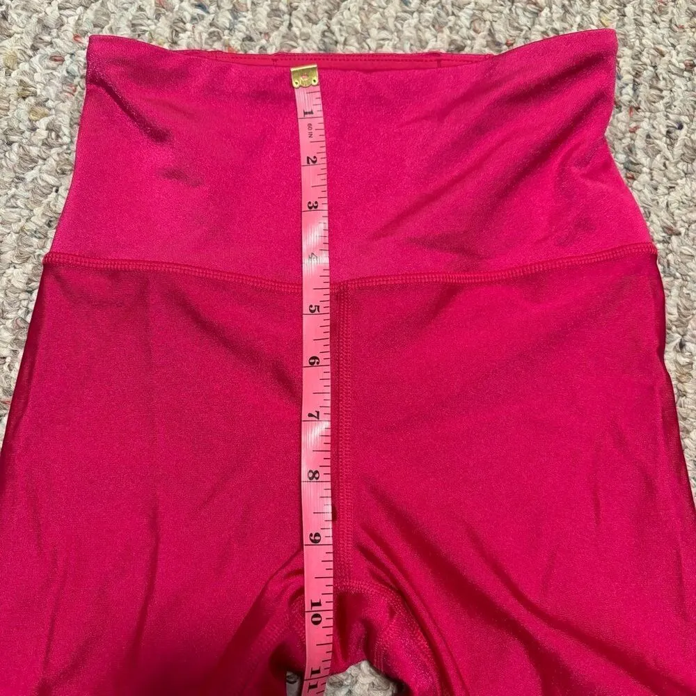 Athleta Elation Shine Tight Legging Cyclamen Hot Fuchsia Pink- Size 0 XXS - Image 11