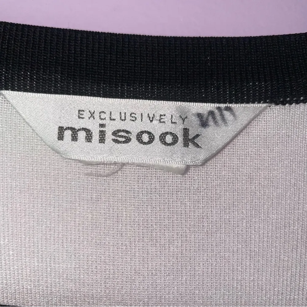 Misook 2X Colorblock Cardigan Knit Sweater Jacket Quiet Luxury Old Money - Image 5