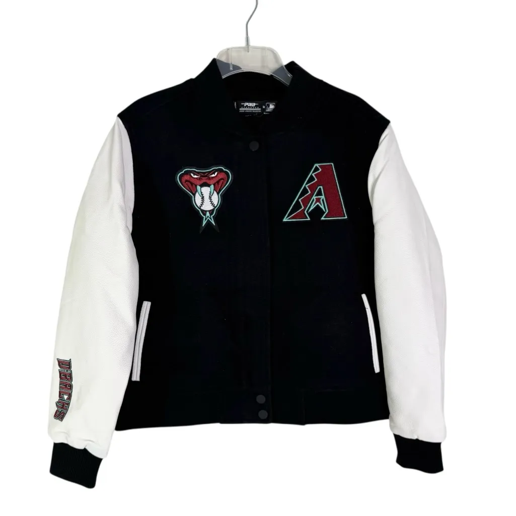 NWT Pro Standard Women’s Arizona Diamondbacks Wool Varsity Jacket Black Size M Size M - Image 6