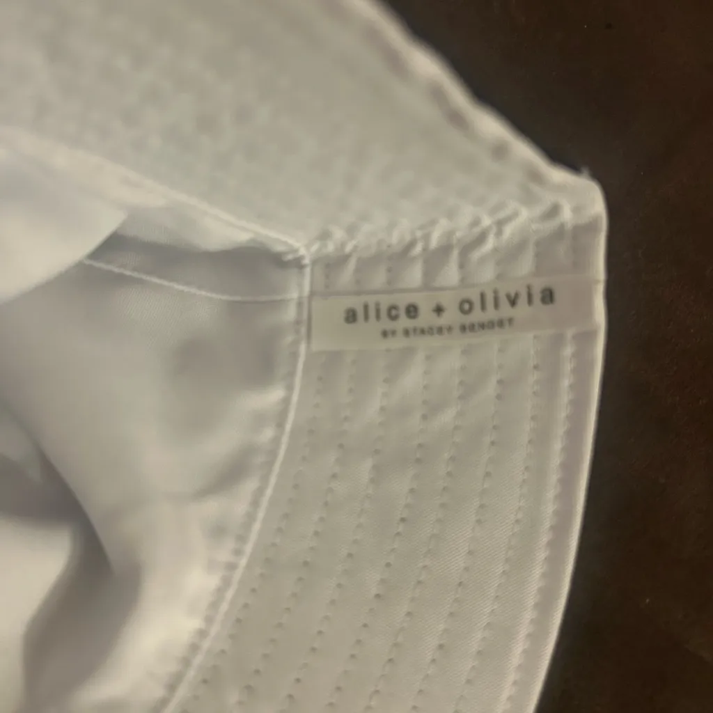 Alice + Oliva black floral print reversible bucket hat cottagecore whimsical - Image 7