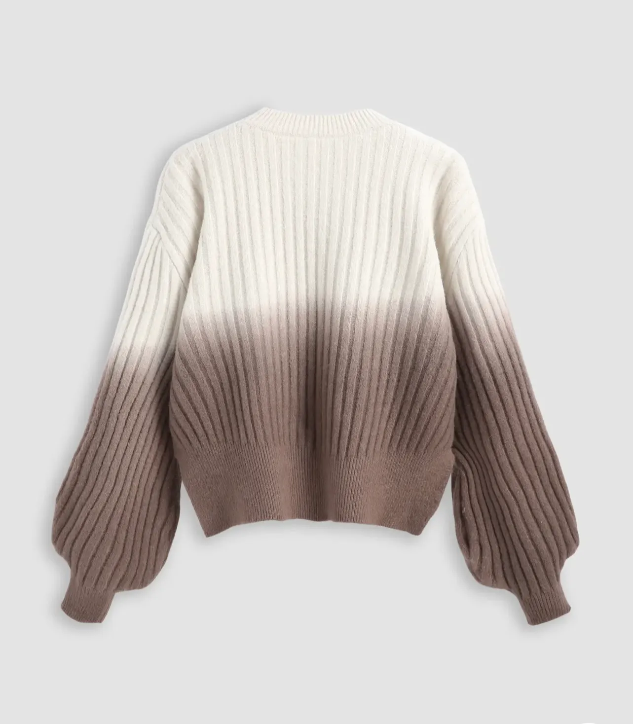 Gradient Long Sleeve Sweater - Image 2