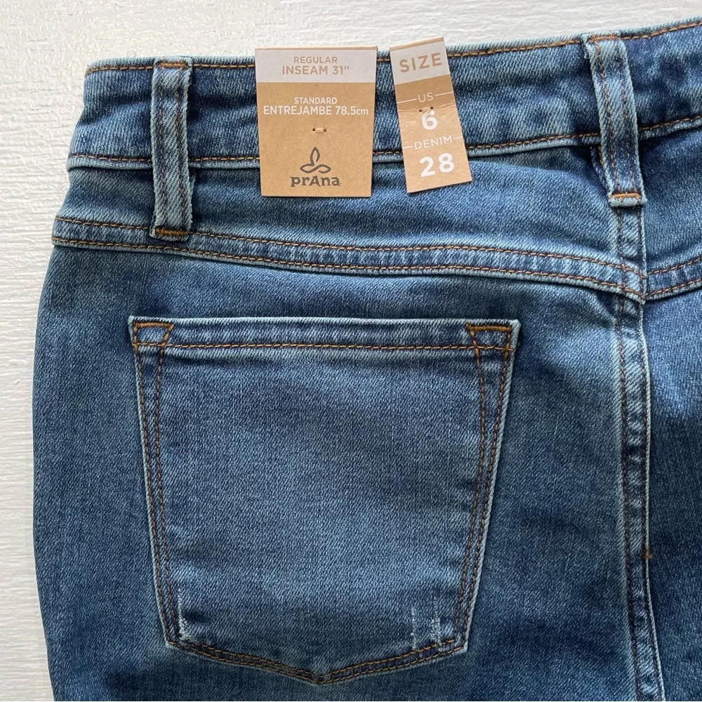 New  Sienna Skinny Jeans Stretch Denim True Blue Size 6 - Image 12