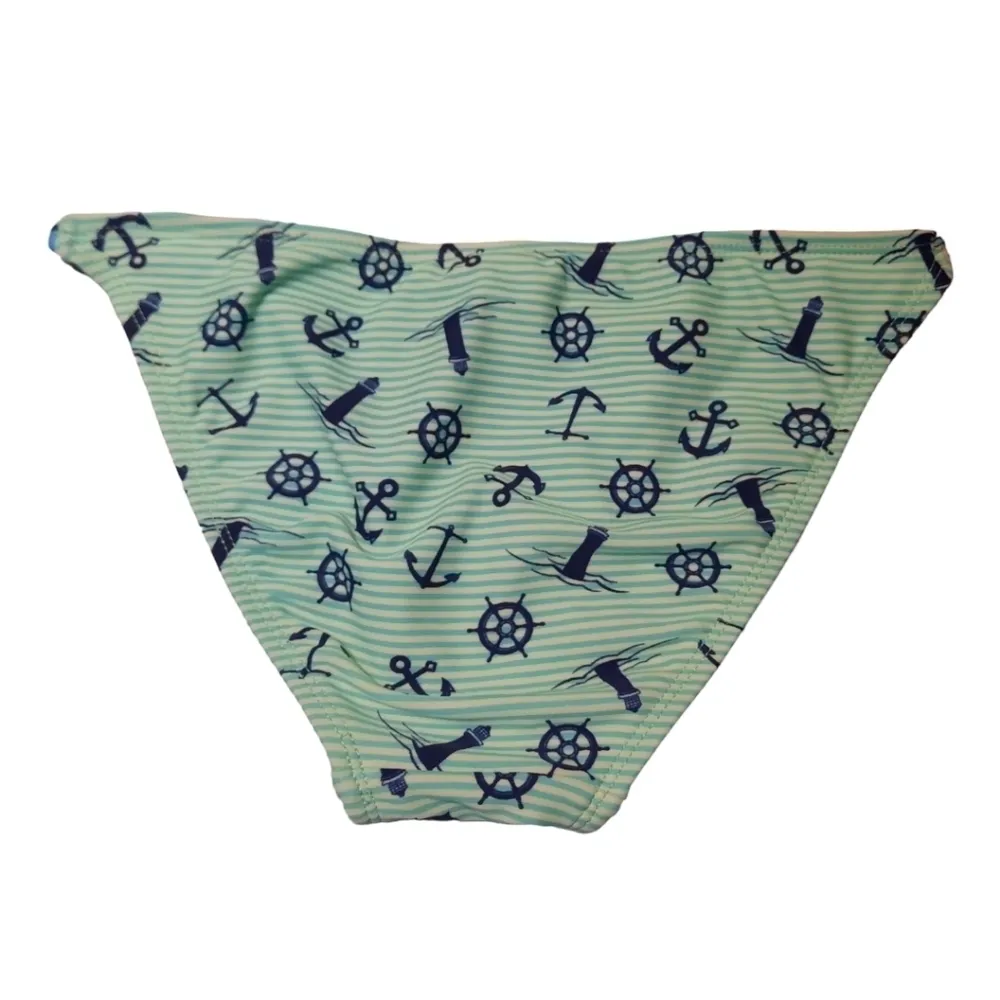 VM Nautical Bikini Bottom Medium Green - Image 2