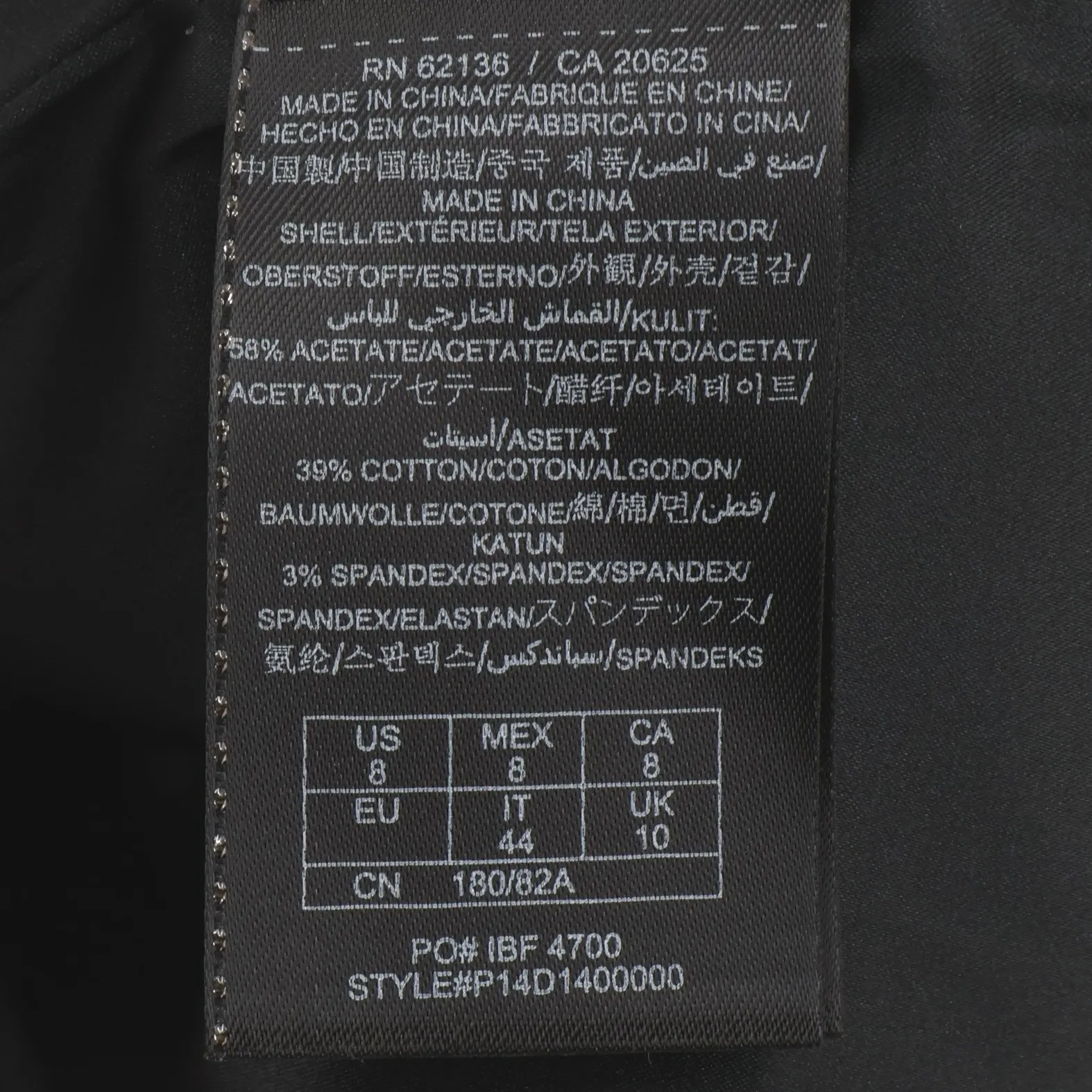 Guess by Marciano Satin Pencil Midi Skirt Minimalist Office Siren Black Size 8 - Image 5