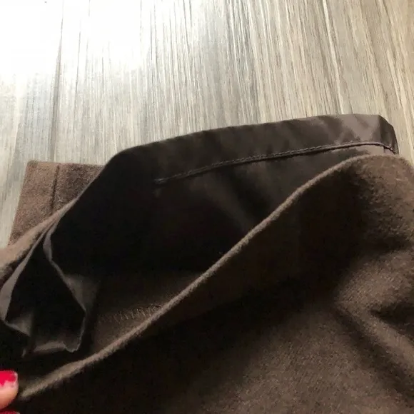 LL bean wool Lined Pants Brown‎ Womens Size 6 Brown - Image 4