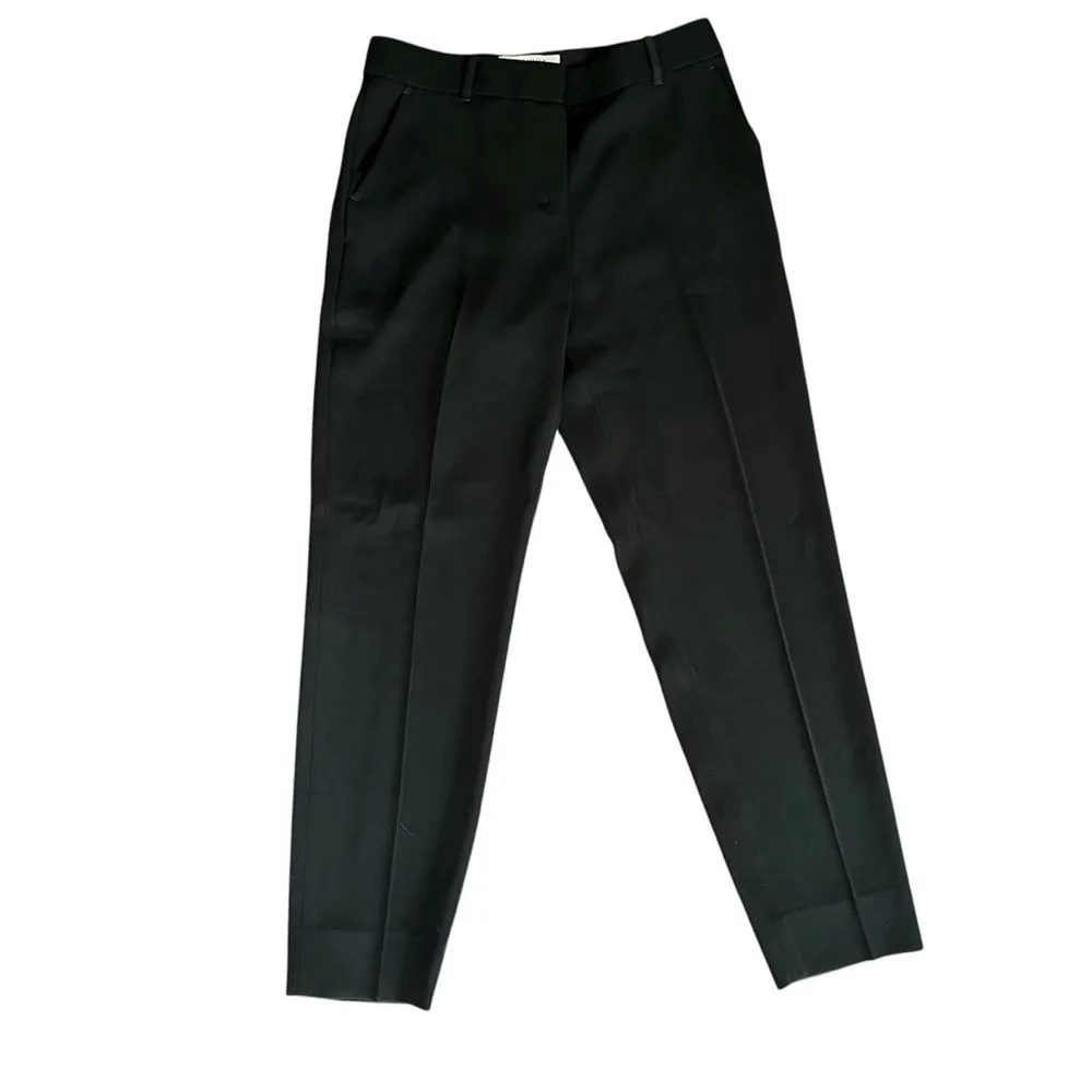 MM.LaFleur Black Tailored Ankle Pants Cuffed Hem Size 6 - Image 5