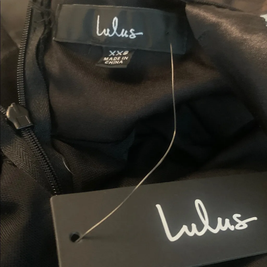 LULUS NWT Mystique Black Tulle Tie - Image 9