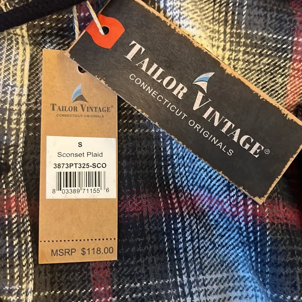 NWT Tailor Vintage flannel - Image 3