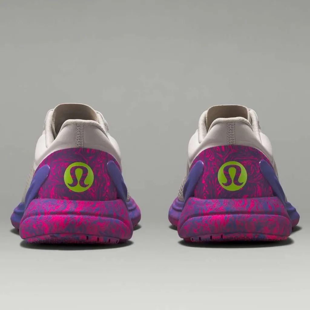 Lululemon Blissfeel Womens Running Shoe Special Edit. Vapor/Psychic / Pow Pink - Image 2