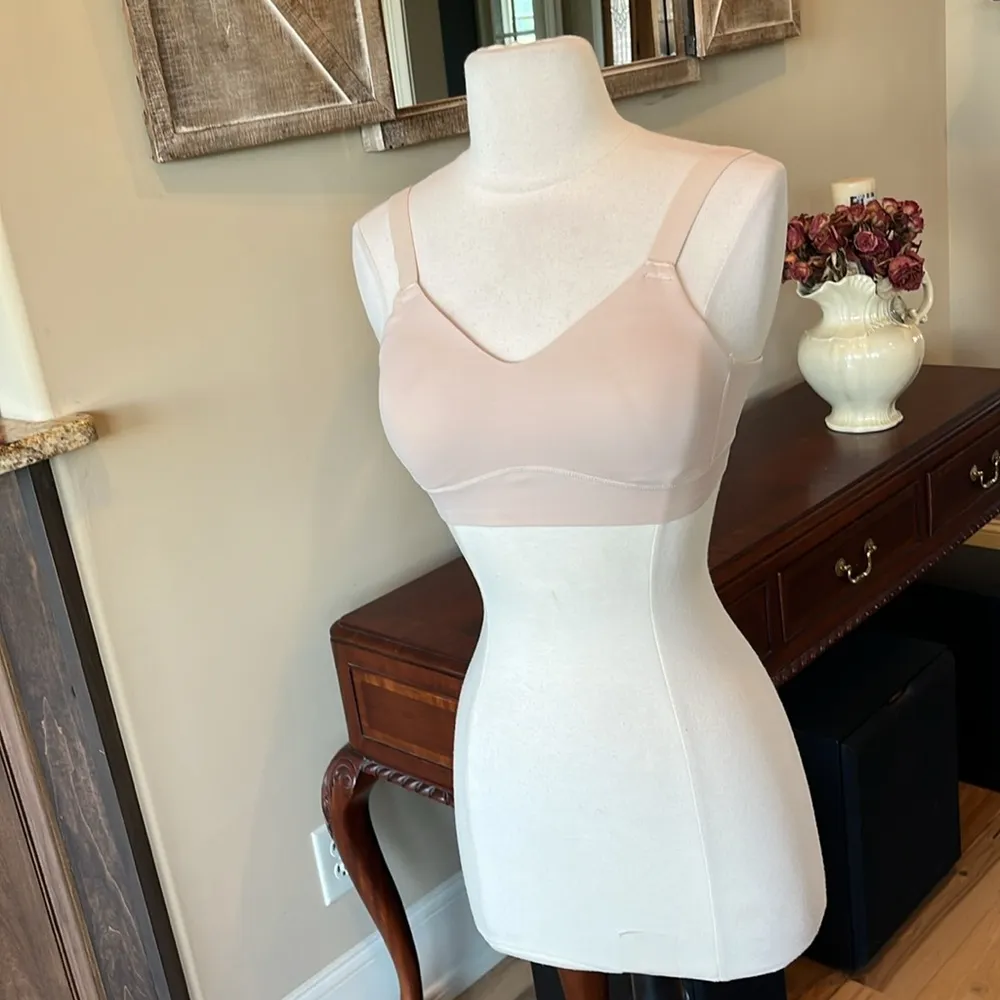 Ellen Tracy Comfy Beige Nude Bra - Image 2