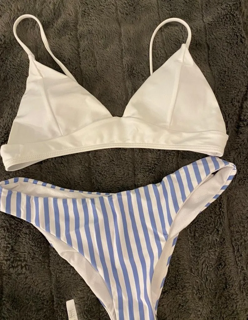 SheIn White Bikini Set - Image 2