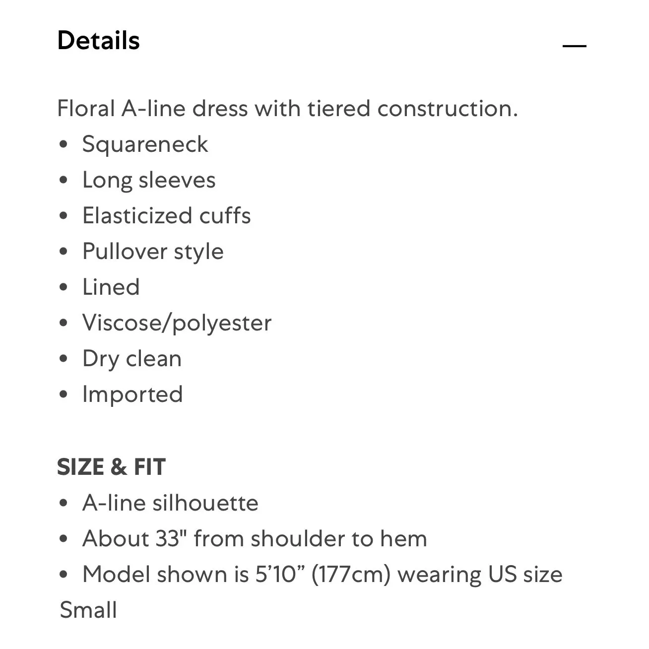 Alice + Olivia Rowen Tiered Long Sleeve Floral Mini Dress Black Cream womens XS - Image 14