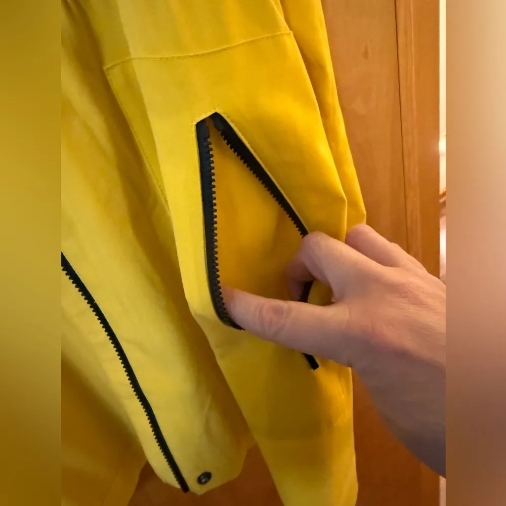 Zenergy Chico's Neema Stripe Lining Jacket Lightweight Sunbeam NWT Size 2 - Image 7