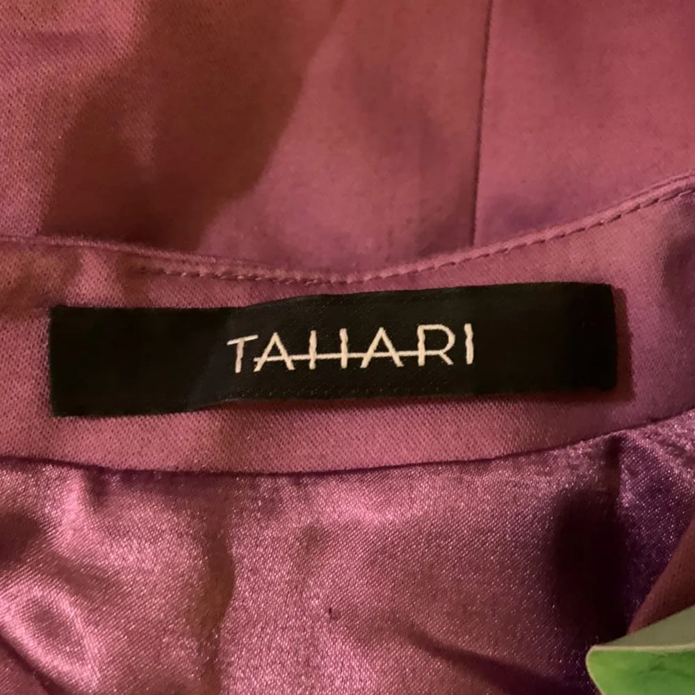 Tahari Purple Shift Pocket 60’s Dress - Image 10