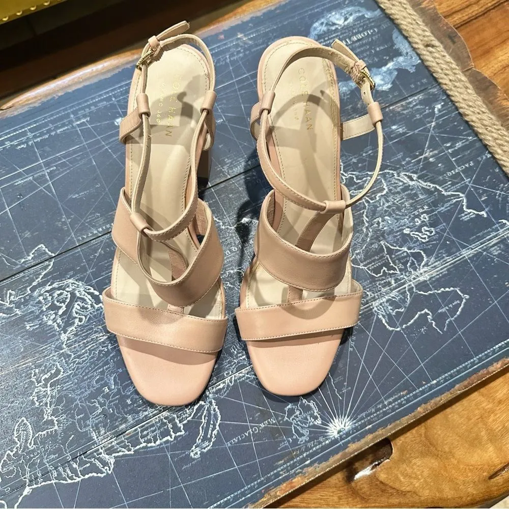 Cole Haan Grand 360 Block Heel Sandals – Nude – Size 9B (US Women’s) - Image 2