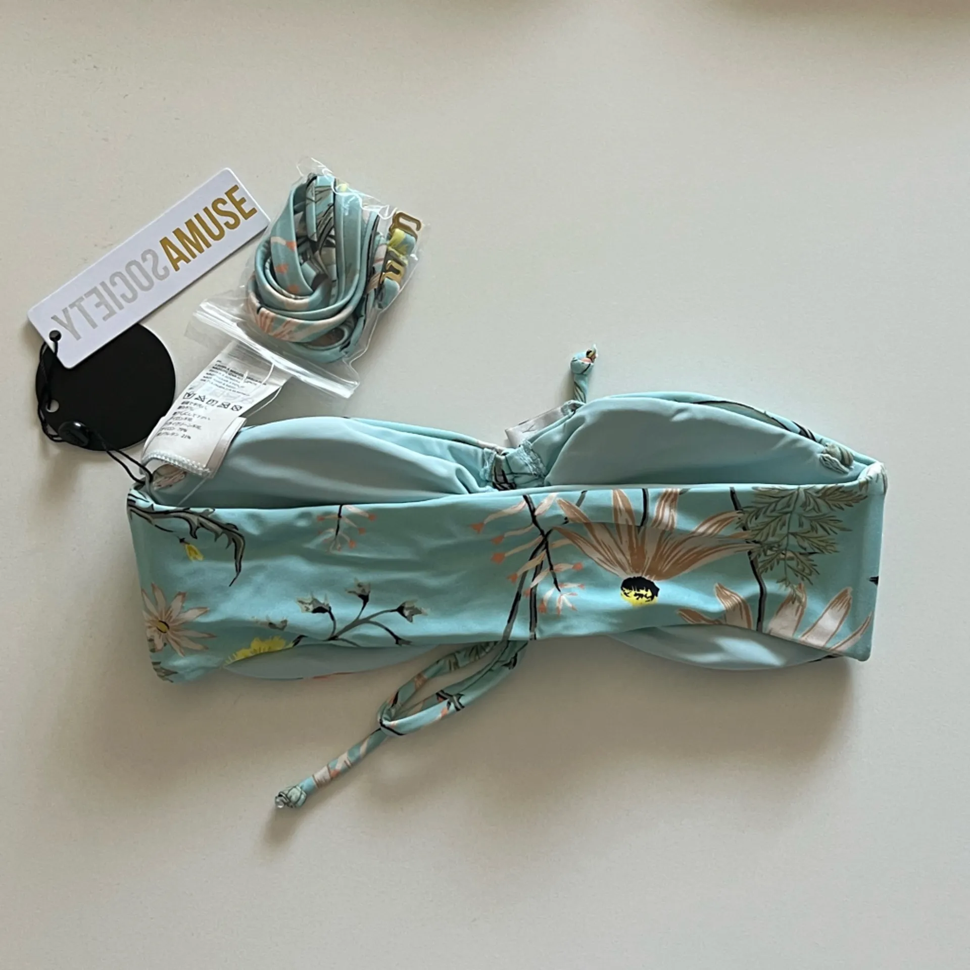 {Amuse Society x Free People} Brand New Hellyfhish Bikini Top - Image 4