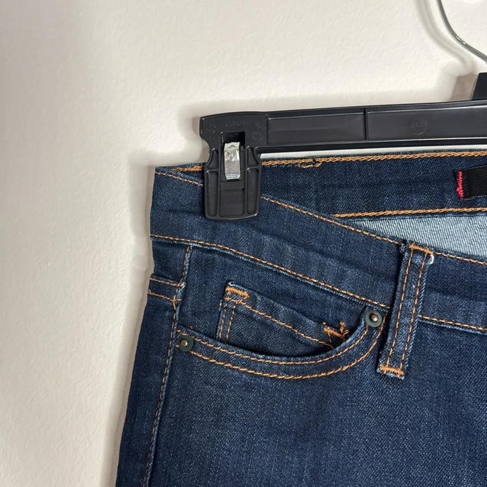 BDG UO Dark Blue Mid Rise Cigarette Ankle Jeans dark wash Size W25 x L30 - Image 6