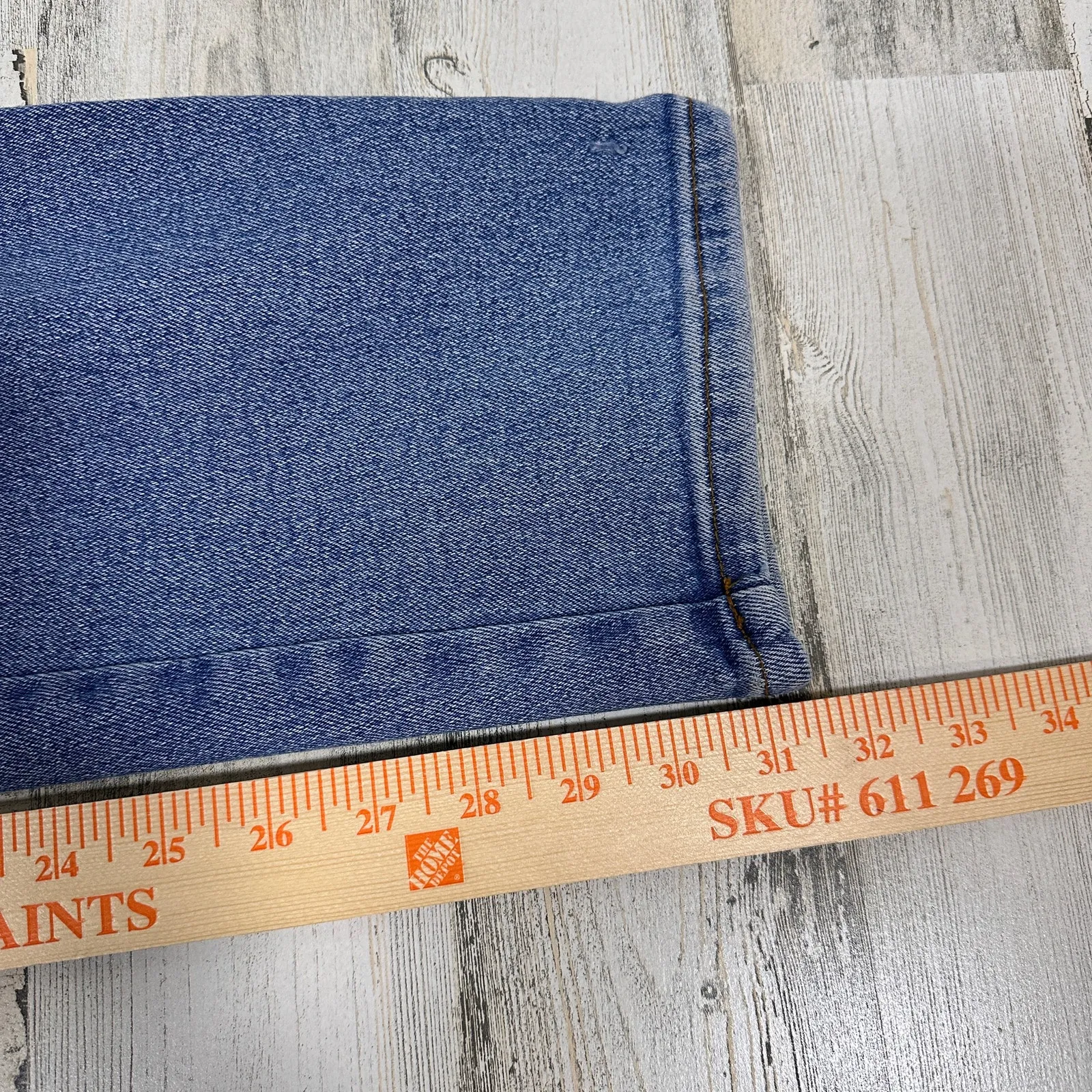 Isabella Bird (Anthro) Jeans 8 Tall | High Rise Straight Fit | MSRP $148 Blue - Image 9