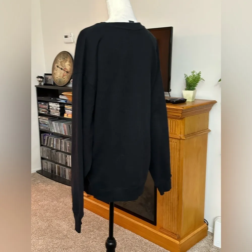 Winwin Unisex Ulgy Christmas Sweater Corgi Dog Lovers Sweatshirt Sz XL Black Red Green - Image 3