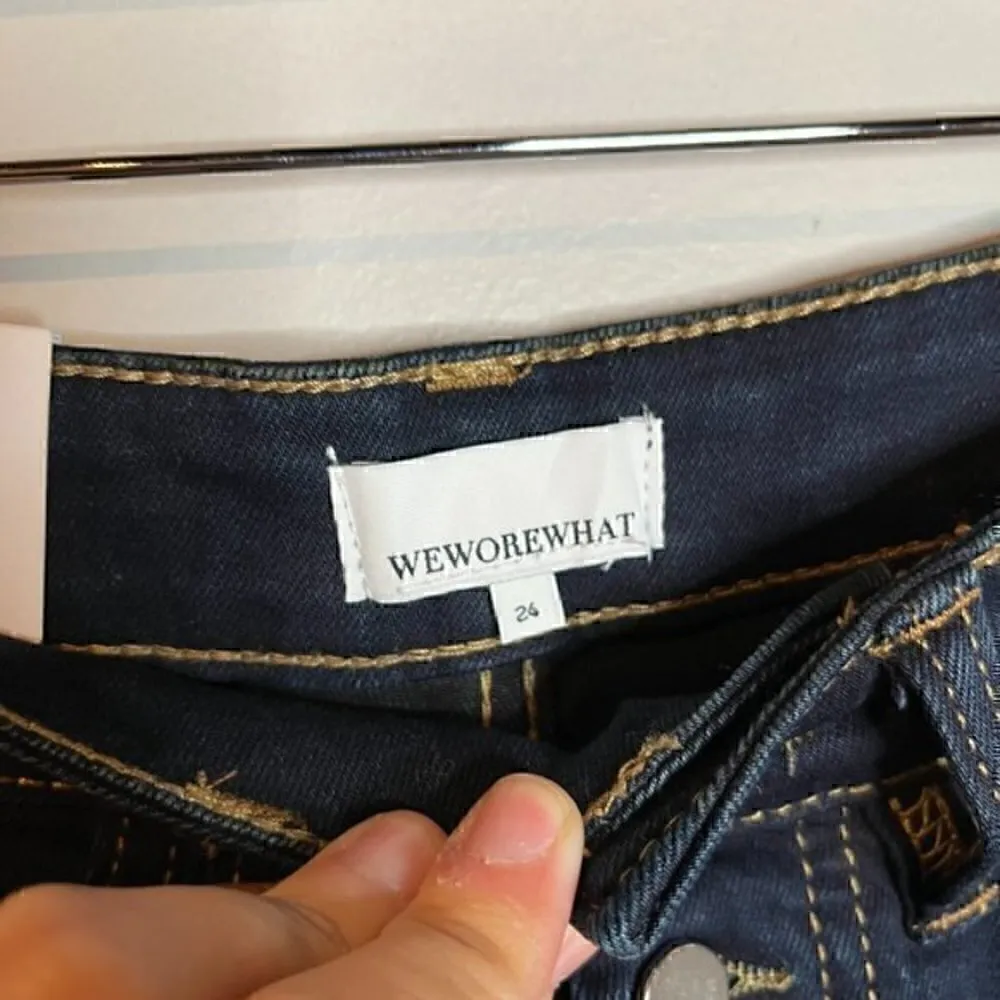 NWT We Wore What The Danielle High Rise Vintage Straight jeans - Image 3