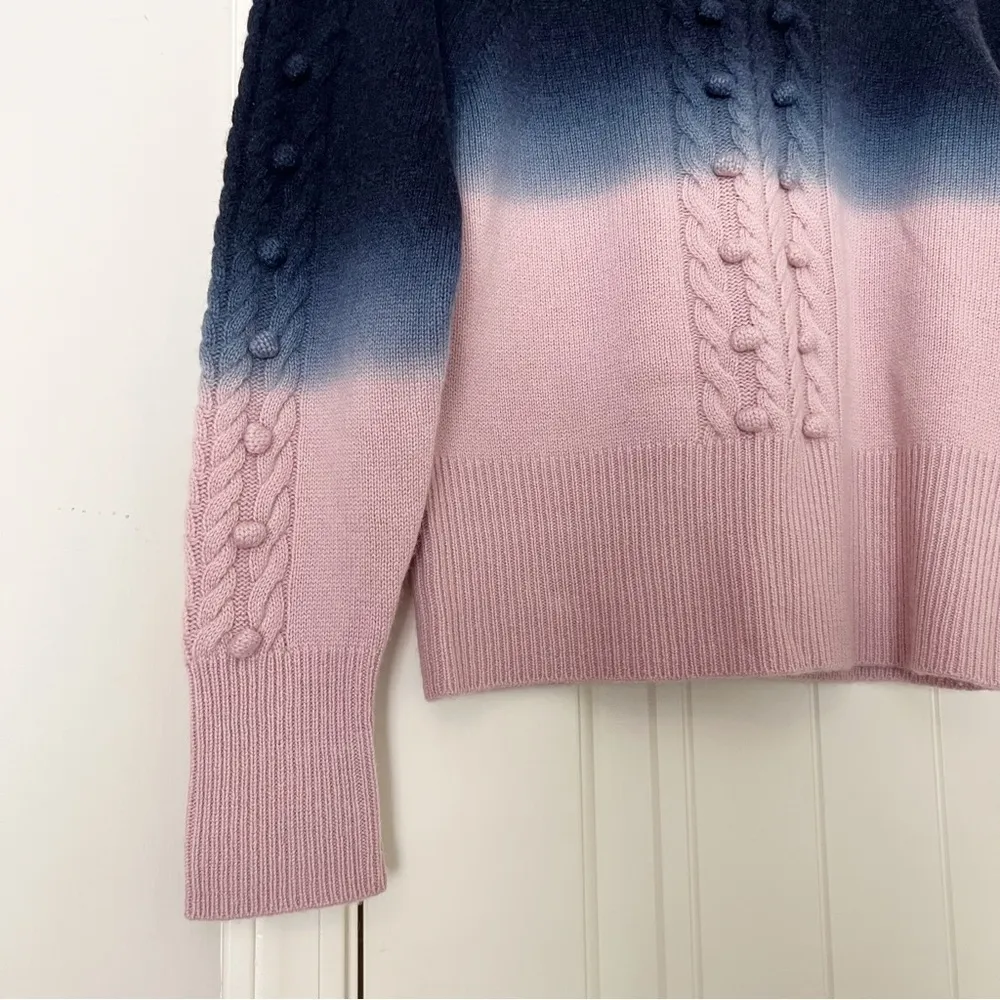 NWOT NAADAM Zayaa Cable Knit Wool & Cashmere Sweater Size XS - Image 5