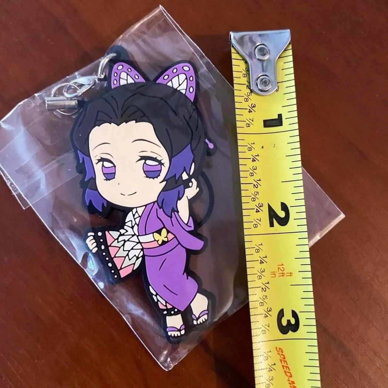 Demon Slayer Anime Shinobu Phone Charm/tech Accessory/keychain Multiple - Image 3