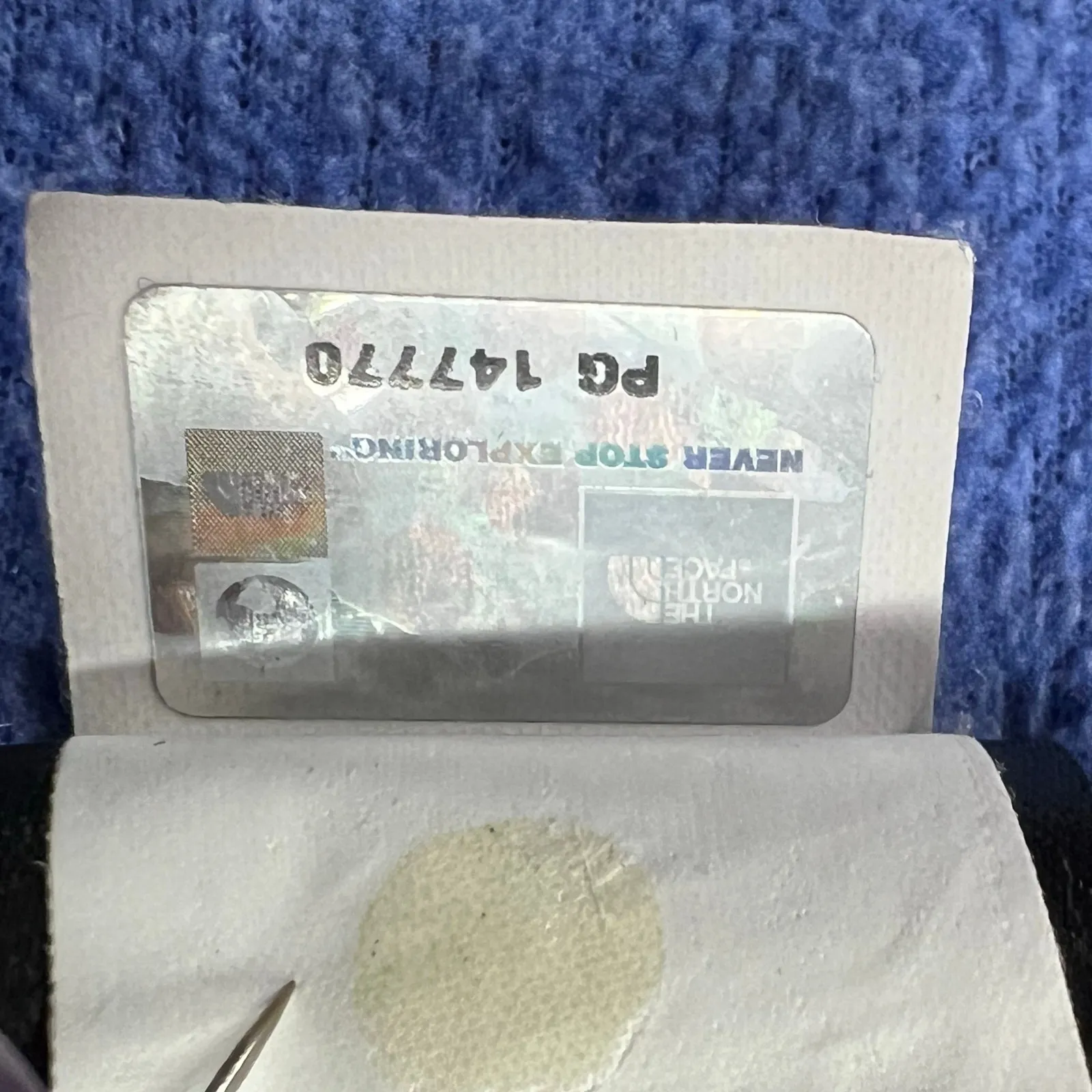 The North Face Glacier 1/4 Zip Pullover Womens M Blue Micro Fleece Gorpcore Cozy - Image 13