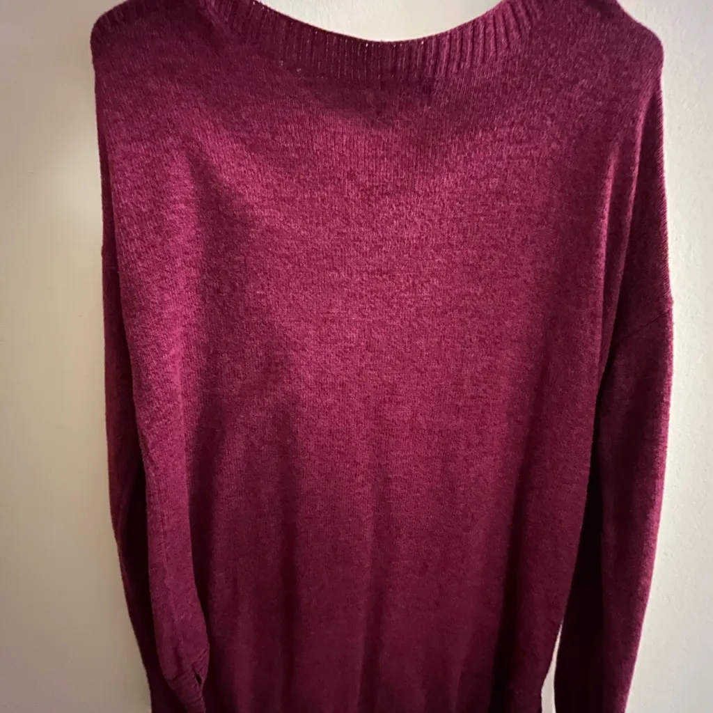 Old Navy Women's Berry Crew Neck Sweater - Image 2