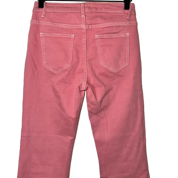 Acne Studios Straight Leg Jeans In Pink‎ Salmon Size 28 - Image 7