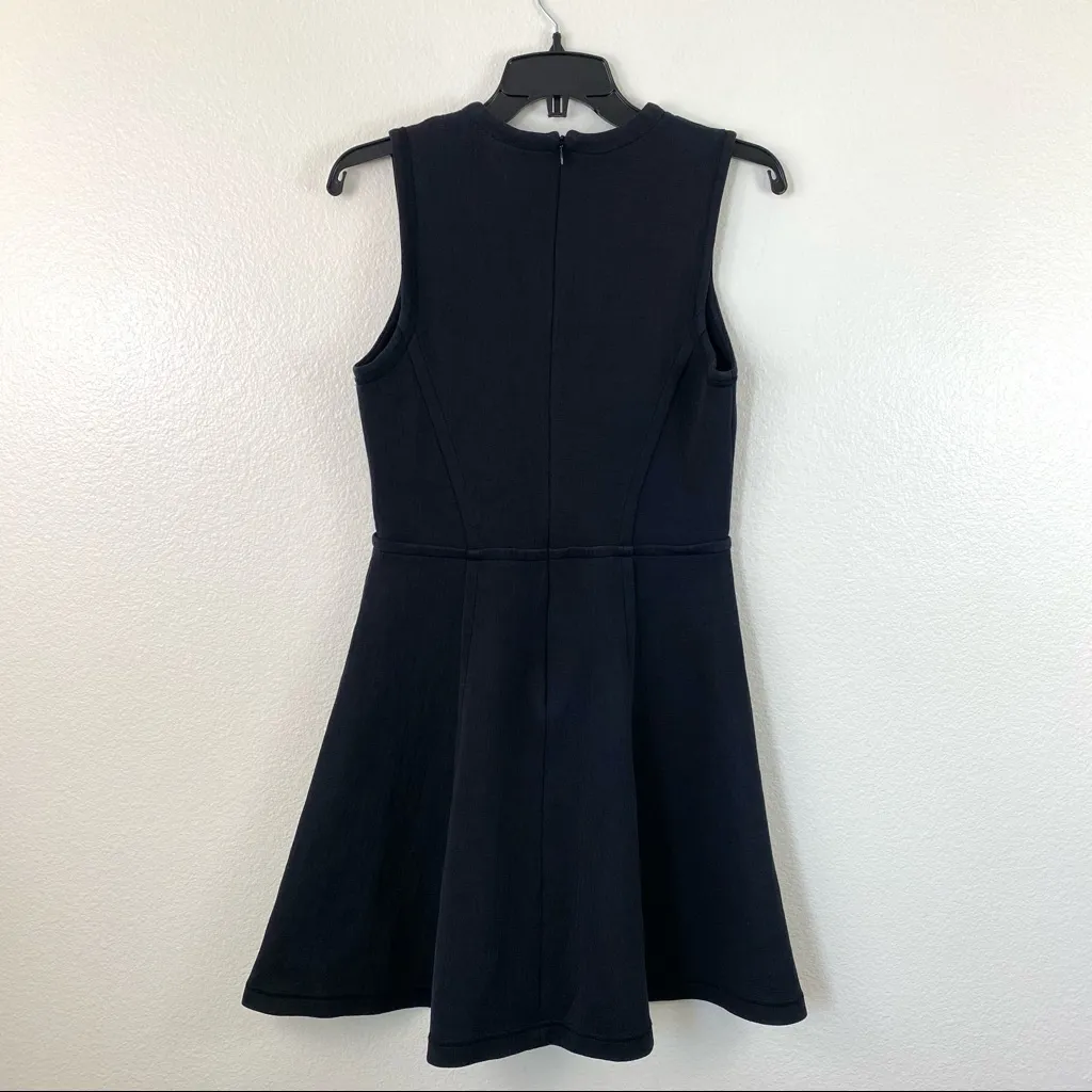 Proenza Schouler Skater Dress Black 8 - Image 7