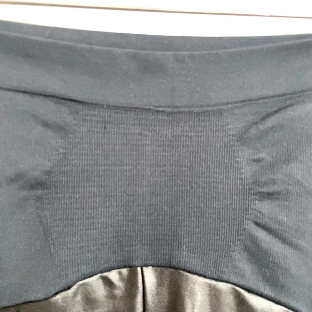 Spanx Maternity Womens Leggings Black Faux Leather Mama Faux Size Small - Image 7