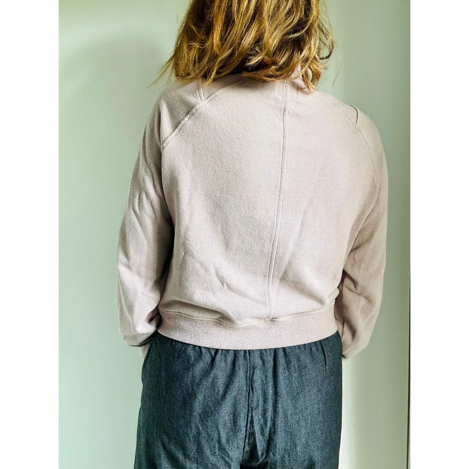 Prana Cozy Up Light Pink Quarter-Zip Pullover Size M Activewear Hiking Outdoor - Image 7