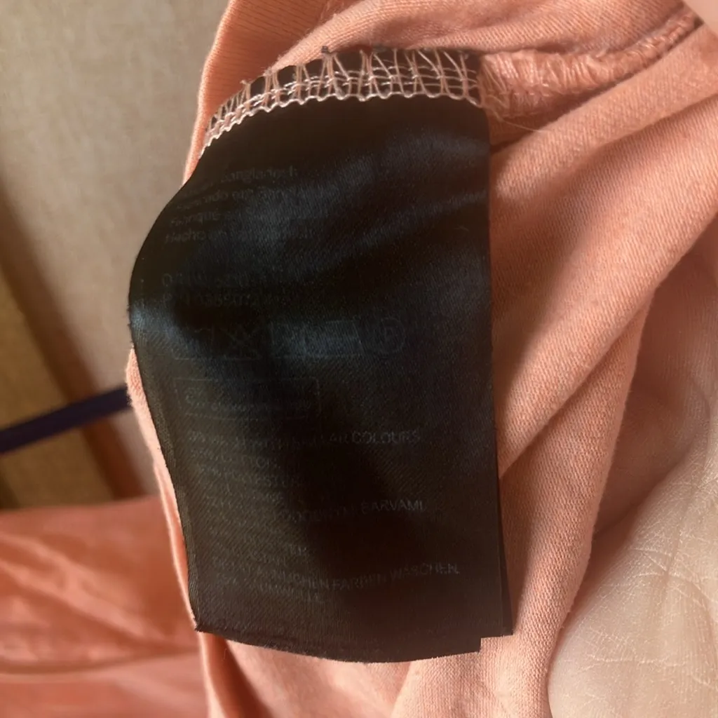 H & M divided Peach Tank Top medium - Image 5