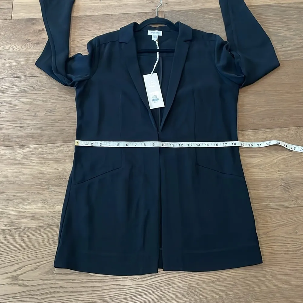 Per Se By Carlisle Black Blazer Size 2 NWT - Image 6