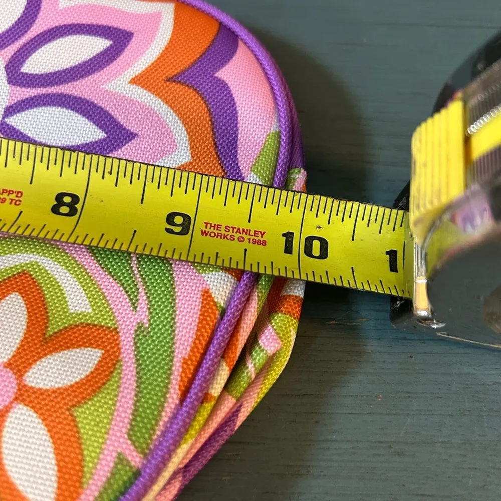 Colorful Clinique Floral Cosmetic Bag (New) - Image 5