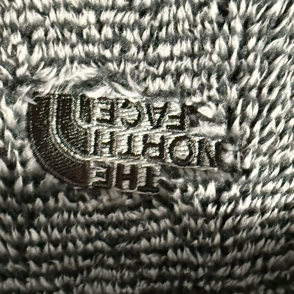 The North Face Gray Sherpa Fleece Full Zip Jacket Cozy Winter,  size  XL - Image 4