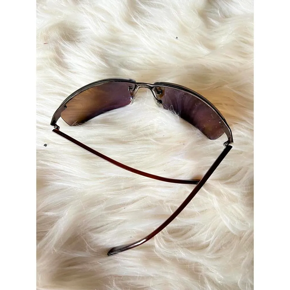 Classic Ray-Ban Sunglasses - Stylish Brown Tinted Lenses - Image 5